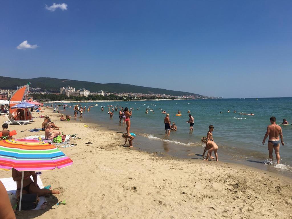 Apartment Sunny Beach Plaza 100 M Sea Exteriör bild
